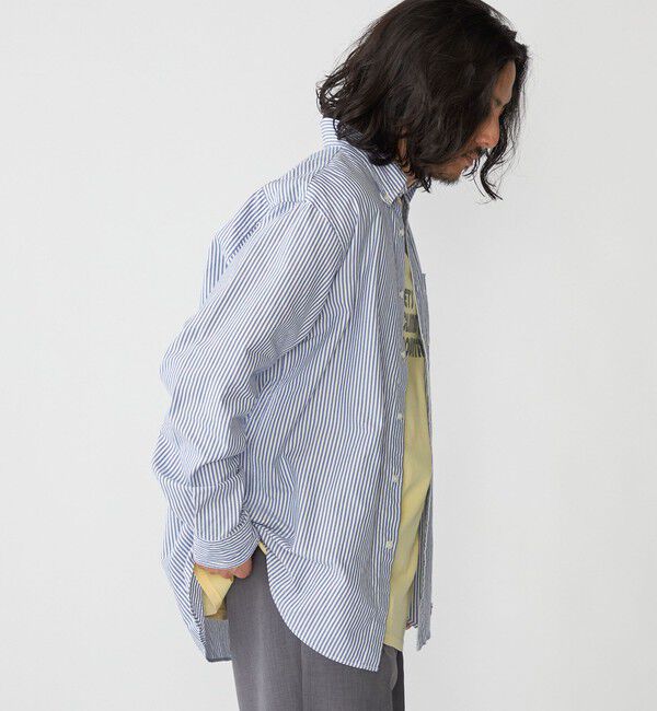 SHIPS「SHIPS: スーピマ コットン ボタンダウン オックスフォード ロングスリーブ シャツ」|シャツ・ブラウス|