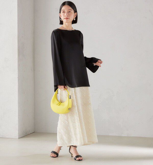 SHIPS for women「〈手洗い可能〉サテン ブラウス◇」|シャツ・ブラウス|