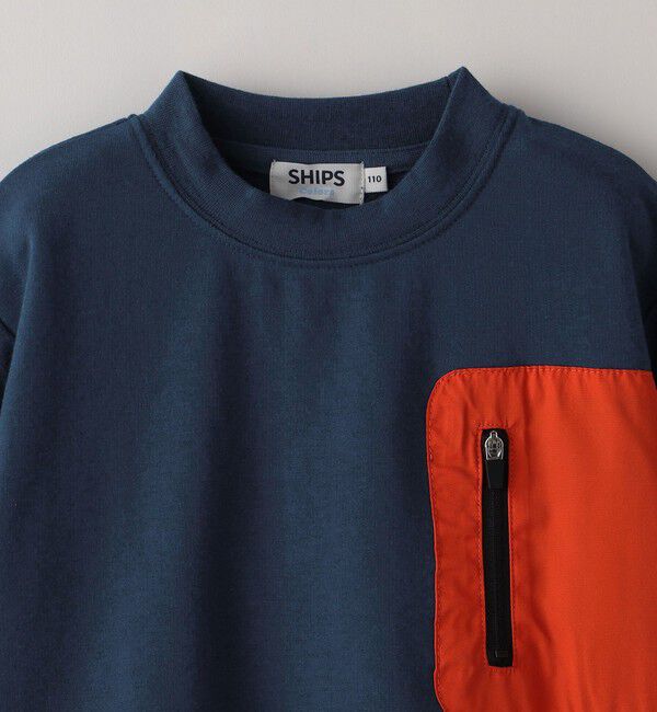 SHIPS Colors 「SHIPS Colors:コンビネーション ポケット TEE (80~130cm)」|Tシャツ・カットソー|