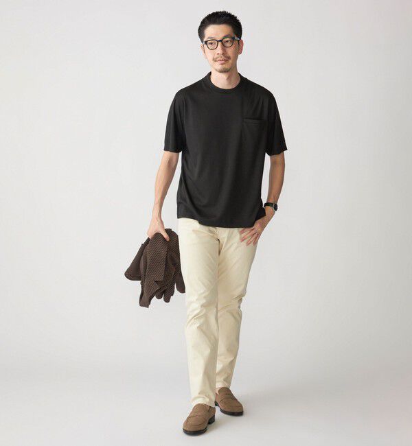 SHIPS「SHIPS: サテン ストレッチ ピーチ 5ポケット パンツ」|その他|