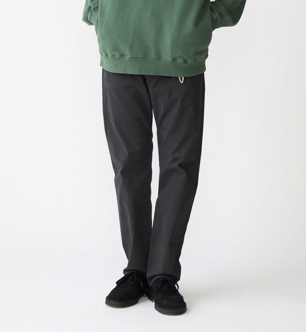 SHIPS「SHIPS: サテン ストレッチ ピーチ 5ポケット パンツ」|その他|ネイビー