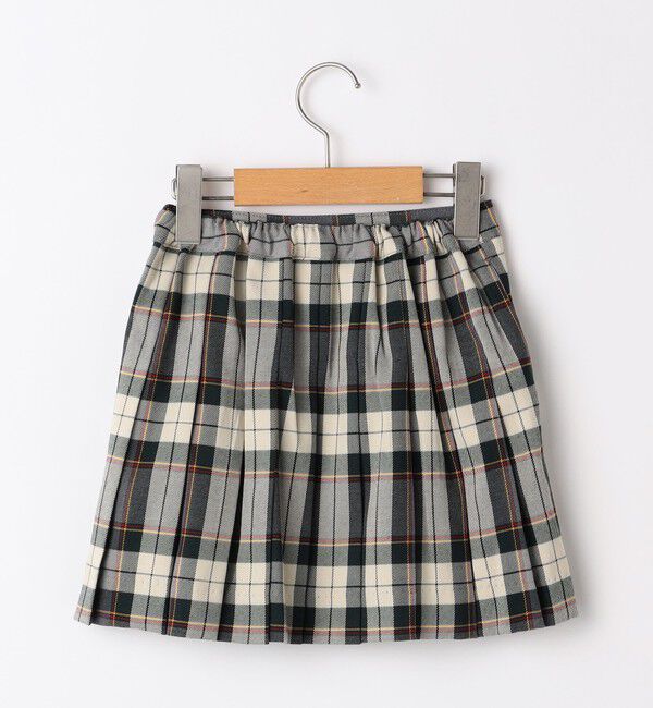 SHIPS KIDS「SHIPS KIDS:100～130cm / チェック プリーツ スカート」|スカート|