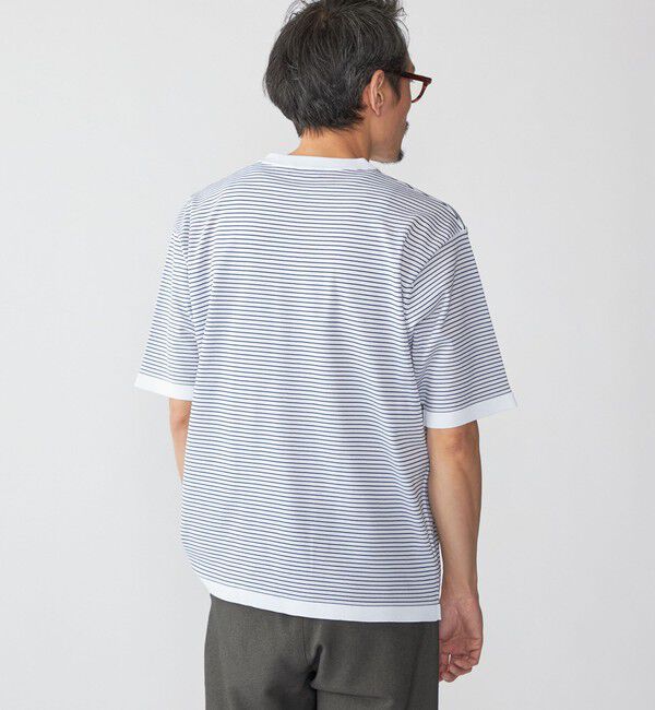 SHIPS「SHIPS:〈洗濯機可能〉18ゲージ ポリエステル ライト リラックス Tシャツ」|Tシャツ・カットソー|