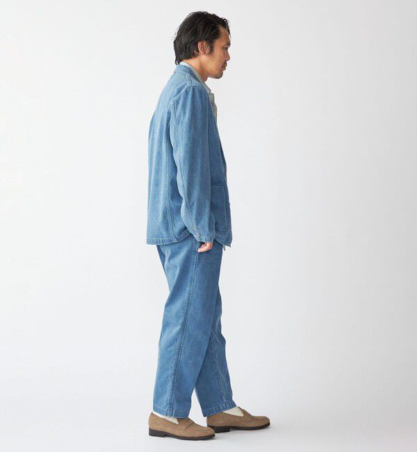 SHIPS「Southwick: Gate Label デニム イージー 1プリーツ パンツ」|デニム|