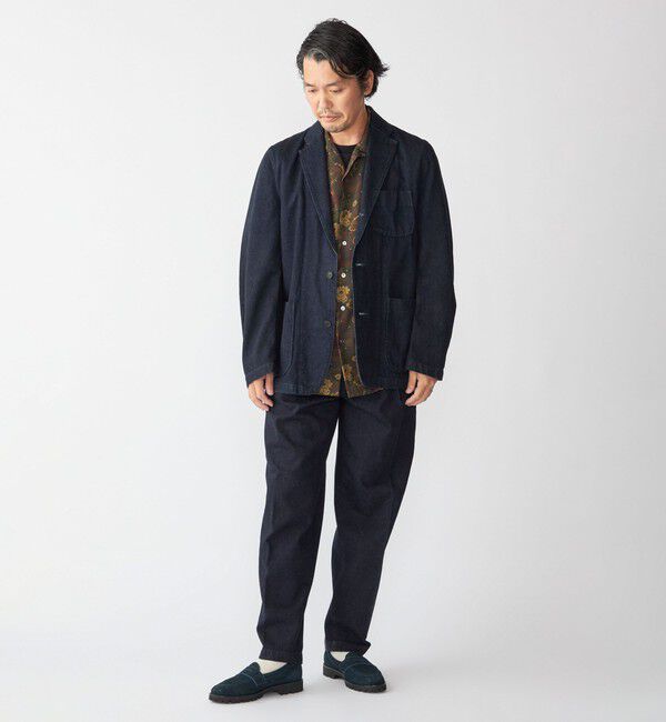 SHIPS「Southwick: Gate Label デニム イージー 1プリーツ パンツ」|デニム|