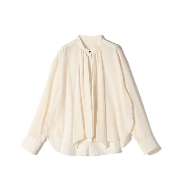 SHIPS for women「〈手洗い可能〉シアー リボン タイ ブラウス」|シャツ・ブラウス|