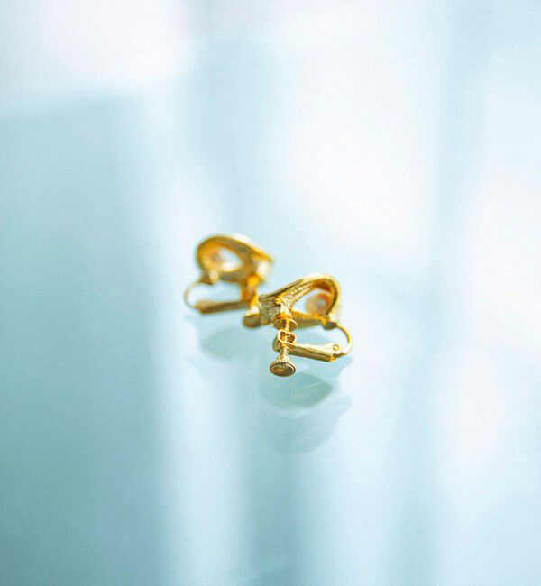 quaranciel「quaranciel: ツイスト イミテーション パール イヤリング」|イヤリング|