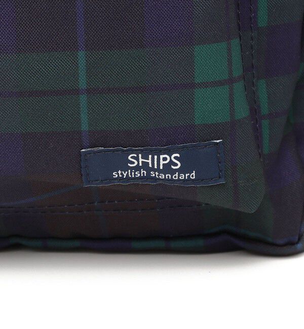 SHIPS KIDS「SHIPS KIDS:タータン チェック デイ パック M」|リュック|