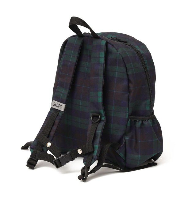 SHIPS KIDS「SHIPS KIDS:タータン チェック デイ パック M」|リュック|