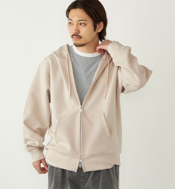 SHIPS Colors 「SHIPS Colors:〈洗濯機可能〉クリーミータッチ ジップ パーカー◇」|パーカー|