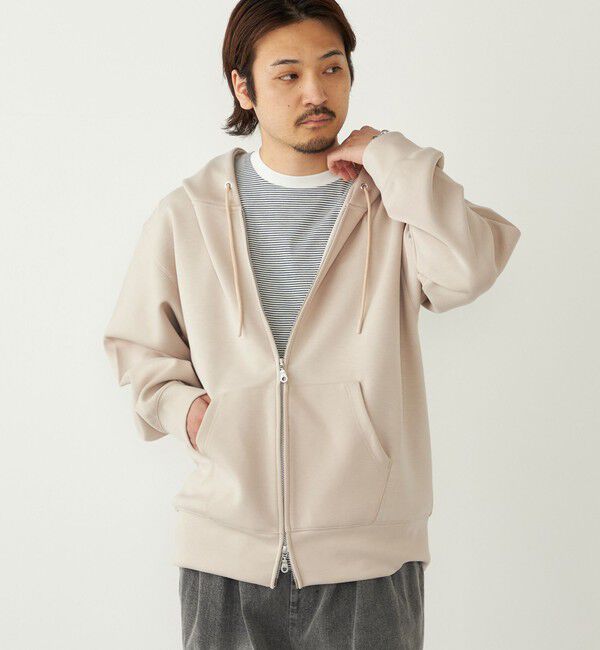 SHIPS Colors 「SHIPS Colors:〈洗濯機可能〉クリーミータッチ ジップ パーカー◇」|パーカー|
