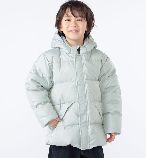 SHIPS KIDS「SHIPS KIDS:100～130cm /〈撥水/手洗い可能〉リサイクル ダウン ジャケット」|ダウン|ミント