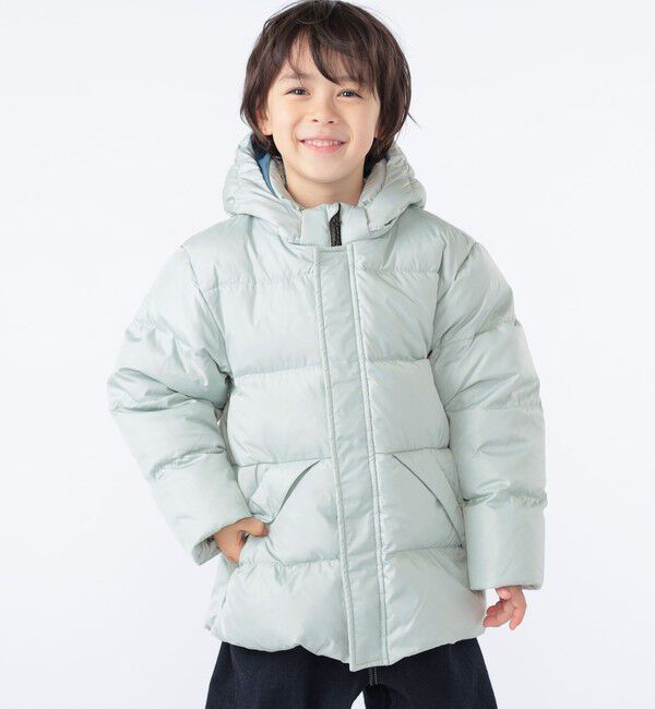 SHIPS KIDS「SHIPS KIDS:100～130cm /〈撥水/手洗い可能〉リサイクル ダウン ジャケット」|ダウン|