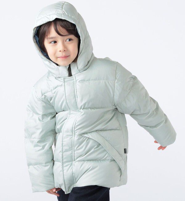 SHIPS KIDS「SHIPS KIDS:100～130cm /〈撥水/手洗い可能〉リサイクル ダウン ジャケット」|ダウン|