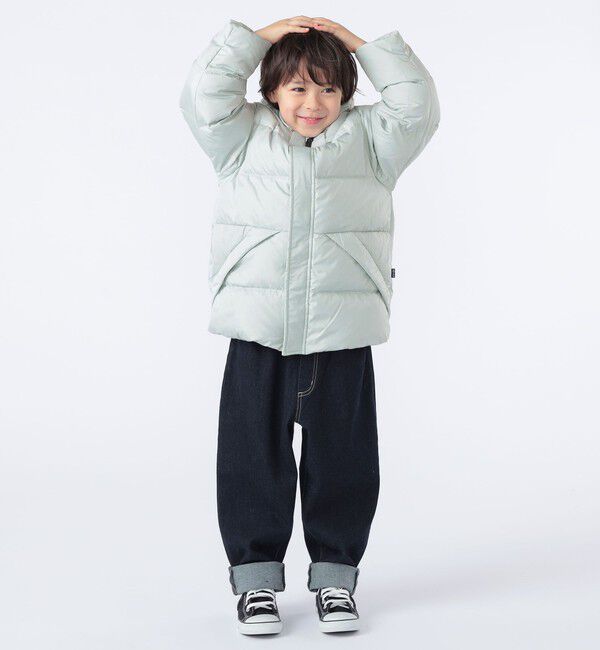SHIPS KIDS「SHIPS KIDS:100～130cm /〈撥水/手洗い可能〉リサイクル ダウン ジャケット」|ダウン|