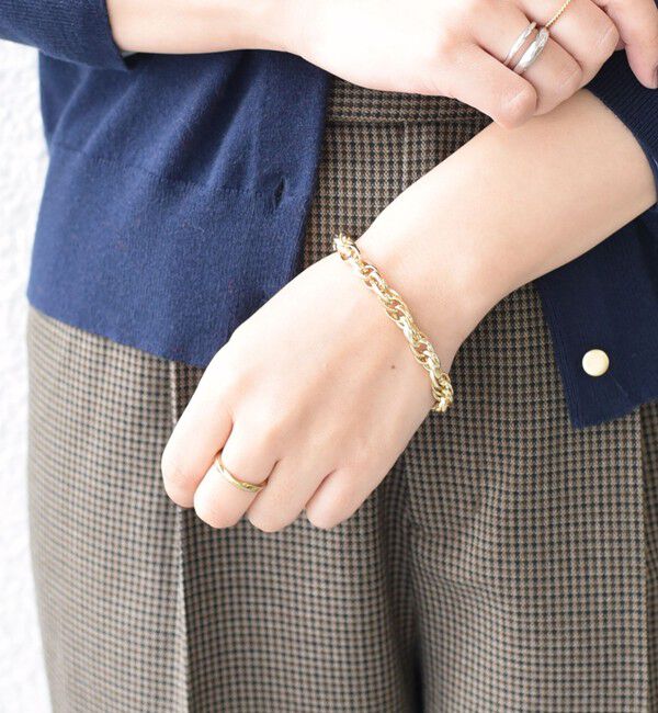 SHIPS Colors 「SHIPS Colors:チェーン ブレスレット◇」|ブレスレット・バングル|ゴールド