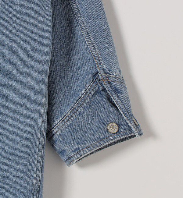 SHIPS any「SHIPS any:〈洗濯機可能〉ルーズ デニム カバーオール ジャケット［SHIPS any DENIM］」|デニムジャケット|