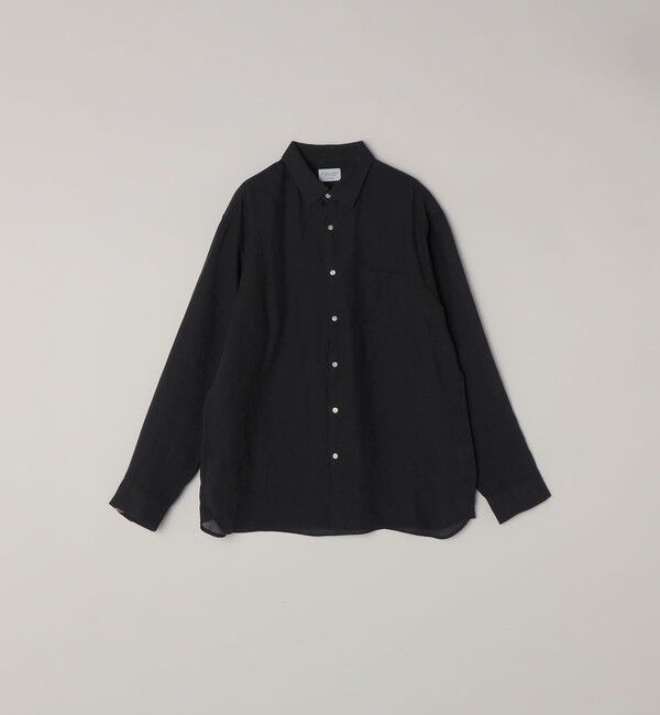 SHIPS any「SHIPS any:〈洗濯機可能〉ピュアリネン レギュラーカラー シャツ 26SS◇」|シャツ・ブラウス|