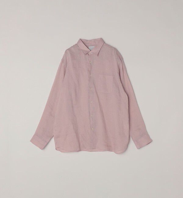 SHIPS any「SHIPS any:〈洗濯機可能〉ピュアリネン レギュラーカラー シャツ 26SS◇」|シャツ・ブラウス|