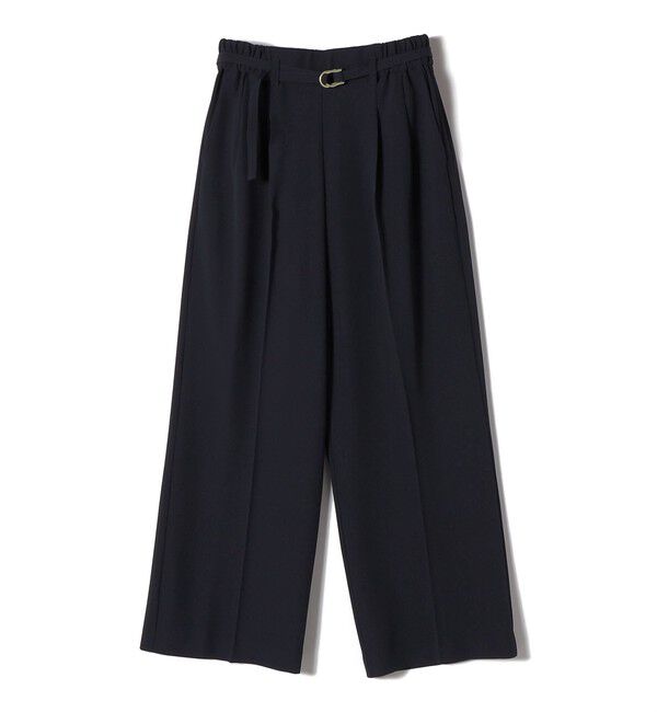 SHIPS Colors 「SHIPS Colors:〈手洗い可能〉ドライ メランジ ベルテッド パンツ（セットアップ対応可能）」|その他|