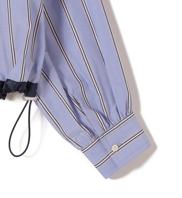 SHIPS Colors 「SHIPS Colors:〈洗濯機可能〉TC ストライプ シャツ ブルゾン2◇」|シャツ・ブラウス|