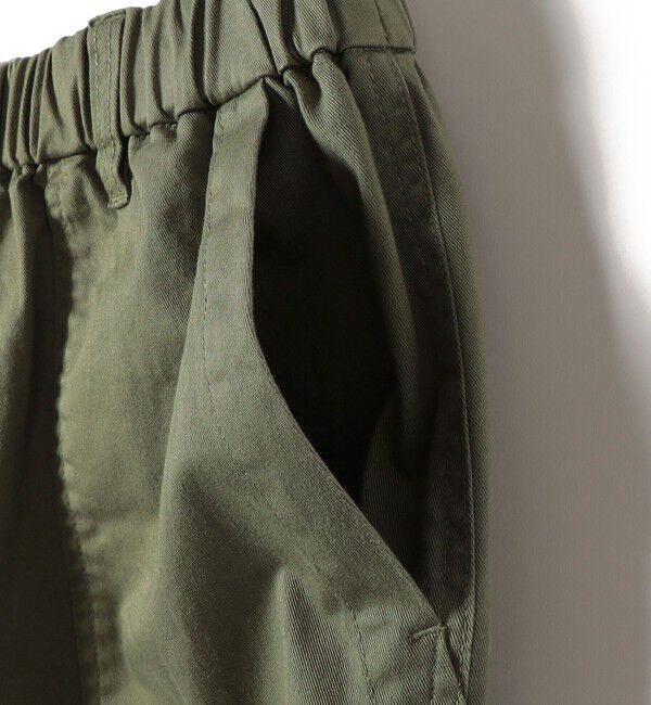 SHIPS for women「《予約》【WEB限定】〈洗濯機可能〉ドロスト ベイカー パンツ」|カーゴ|