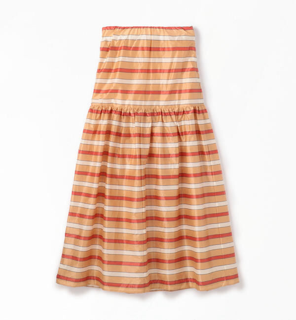 TOMORROWLAND BUYING WEAR「Rodebjer Amalthea コットンポリエステルタフタ ストライプロングスカート」|スカート|