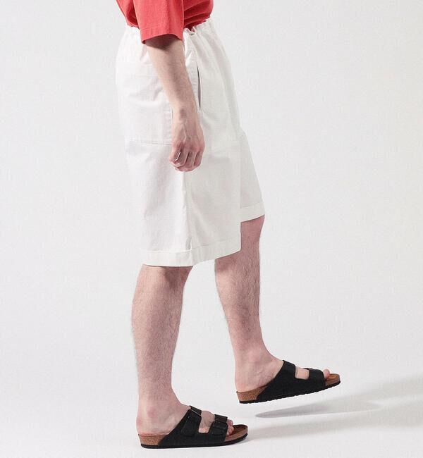 BLUE WORK「ブロークンツイル ワイドイージーショートパンツ」|その他|