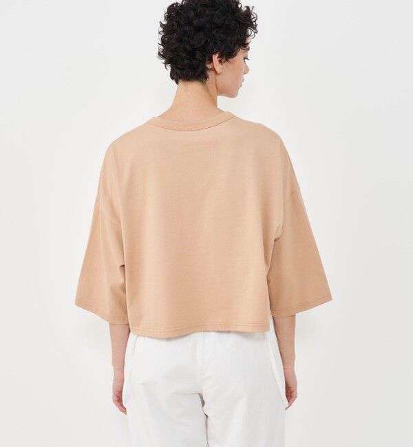 GALERIE VIE「コンパクトジャージー ワイドプルオーバー」|Tシャツ・カットソー|