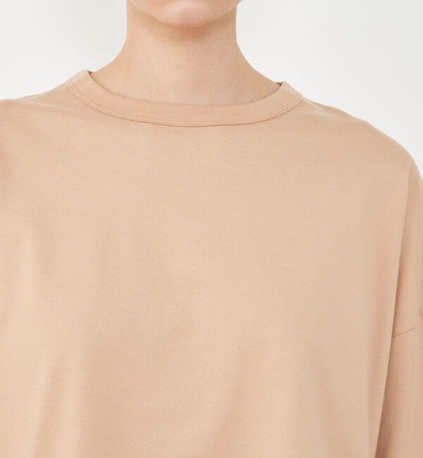 GALERIE VIE「コンパクトジャージー ワイドプルオーバー」|Tシャツ・カットソー|