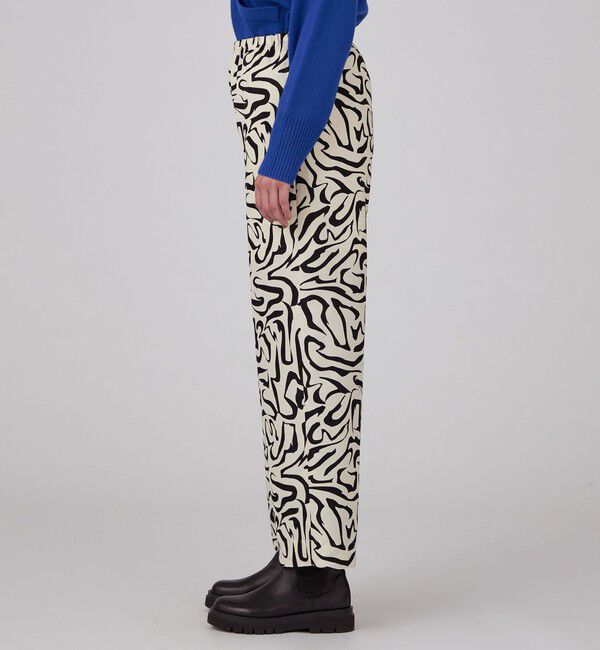 MACPHEE「ゼブラプリント イージーストレートパンツ」|その他|