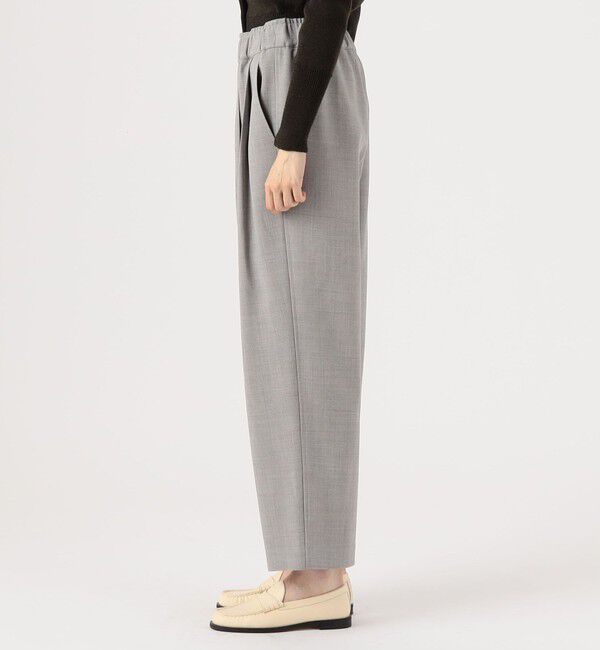 GALERIE VIE「レーヨンウールデラヴェ 2タックギャザーパンツ」|その他|