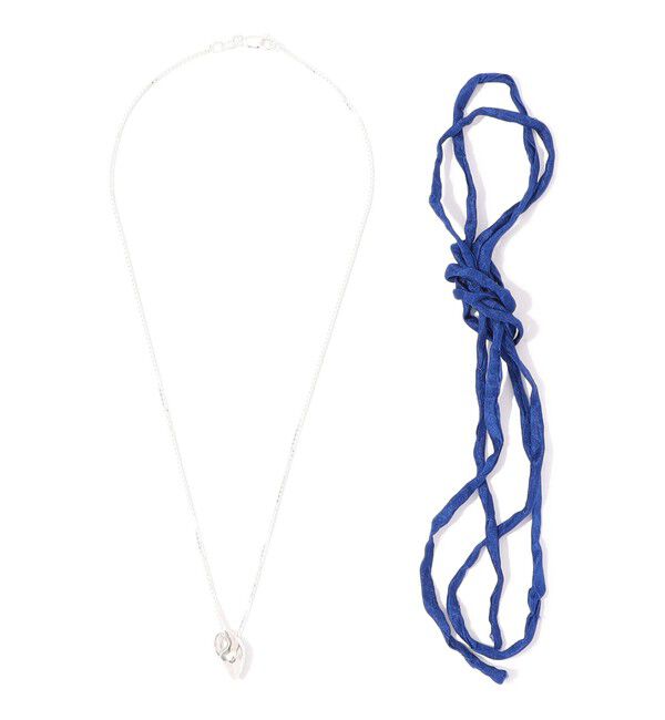 TOMORROWLAND GOODS「P.NINA Venus Pearl ネックレス」|ネックレス|69 ネイビー