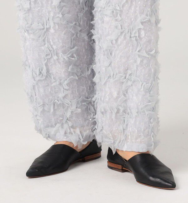 DES PRES「ブルームエンブロイダリー リラックスパンツ」|その他|