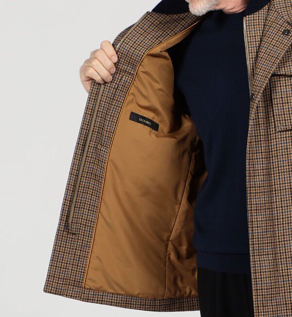 TOMORROWLAND BUYING WEAR「Sealup ウール ガンクラブチェック M65 ブルゾン」|ブルゾン・スタジャン|