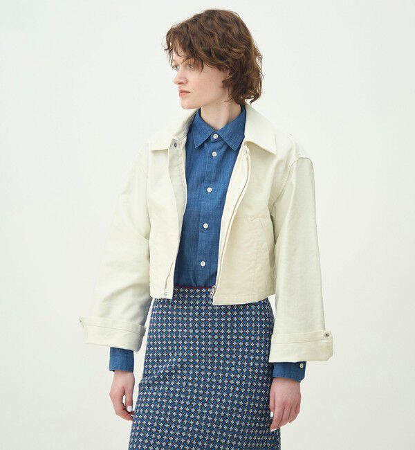 MACPHEE「ヘビーモールスキン ショートブルゾン」|ブルゾン・スタジャン|