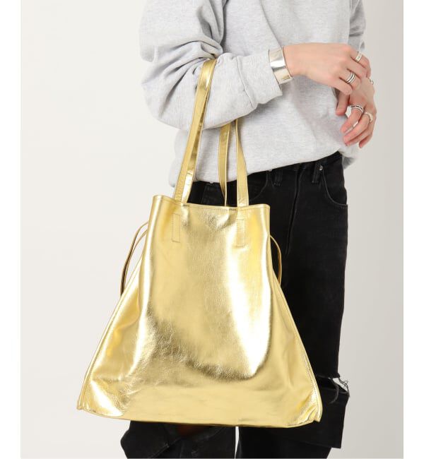  「【blancle/ ブランクレ】M.LETHER SQUEEZE BIG TOTE」|トートバッグ|