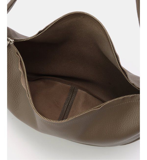  「【blancle/ ブランクレ】S.LETHER Semi circle half shoulder」|ショルダー・メッセンジャー|