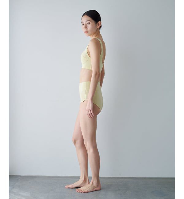 EMILYWEEK「【NEUTRAL】オーガニックコットン混カバレッジショーツ（イエロー）」|インナー|