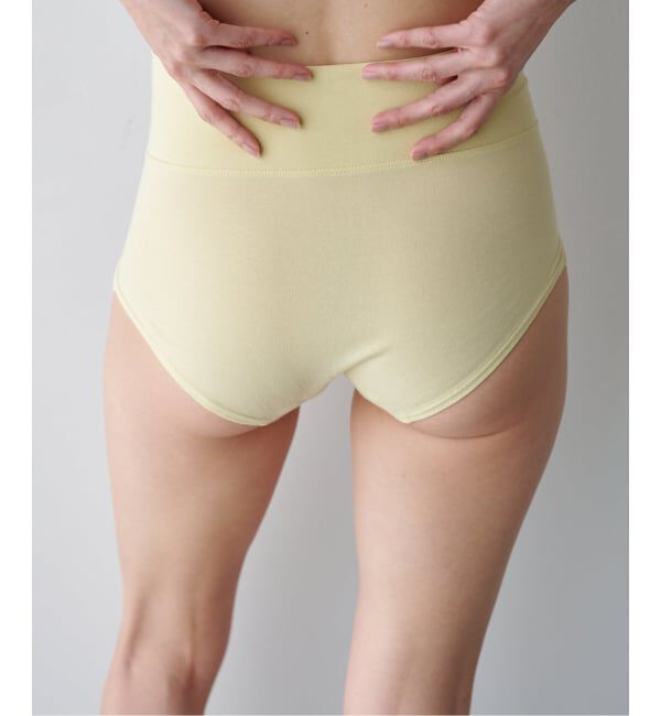 EMILYWEEK「【NEUTRAL】オーガニックコットン混カバレッジショーツ（イエロー）」|インナー|