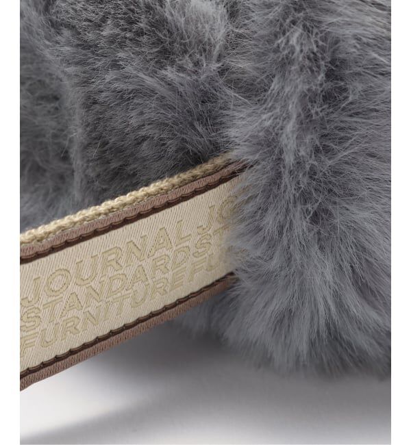 journal standard Furniture「TISSUE BOX CASE FUR　フェイクファー ティッシュボックス」|ダストボックス|