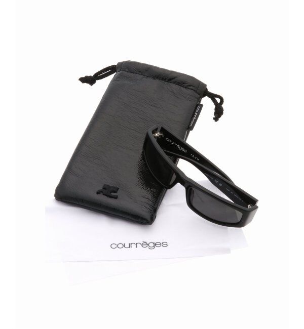 EYETHINK「【COURREGES / クレージュ】TECH SUNGLASSES black」|サングラス|