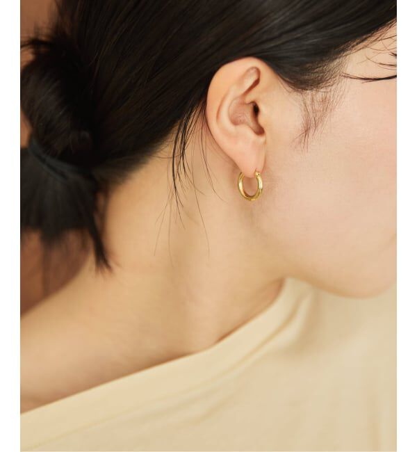 Plage「MARIHA / マリハ Innocent Light フープピアスS」|ピアス|