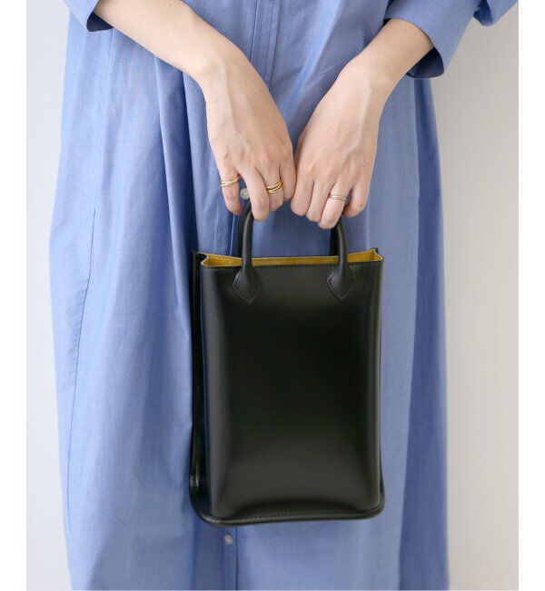 SLOBE IENA「【PIENI/ピエニ】 KOKO PITKAハンドバッグ」|ハンドバッグ|ブラック