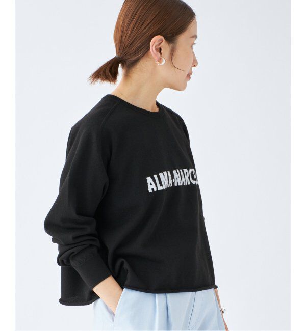 IENA「LEVITAコットン ロゴニット」|ニット・セーター|