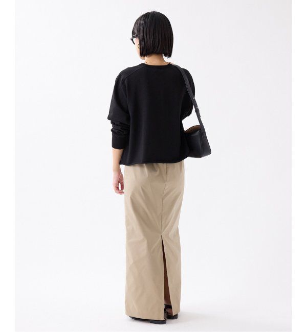 IENA「LEVITAコットン ロゴニット」|ニット・セーター|