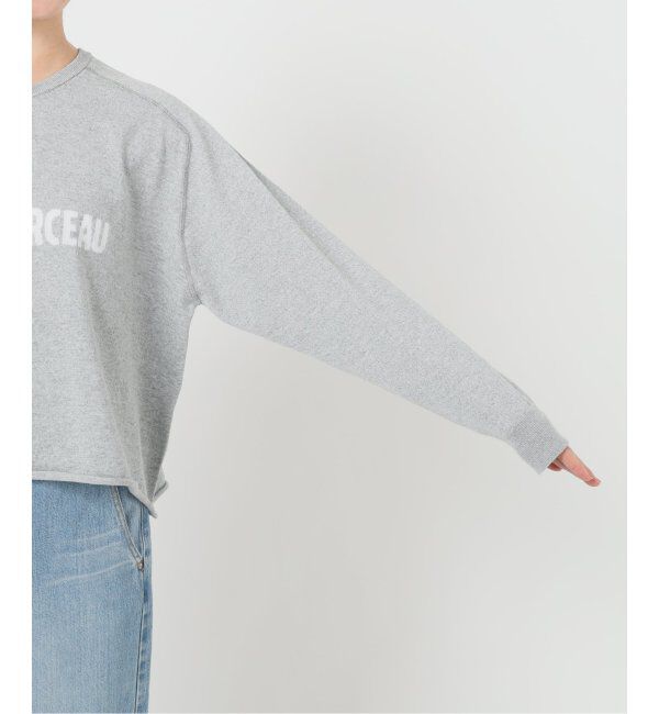 IENA「LEVITAコットン ロゴニット」|ニット・セーター|