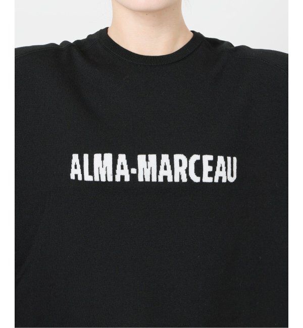 IENA「LEVITAコットン ロゴニット」|ニット・セーター|