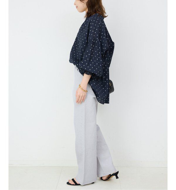 SLOBE IENA「《一部店舗・WEB限定カラーあり/追加5》LE DENIM ストレートパンツ」|デニム|