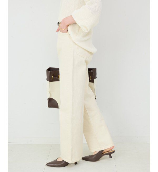 SLOBE IENA「《一部店舗・WEB限定カラーあり/追加5》LE DENIM ストレートパンツ」|デニム|